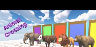 Cow Mammoth Elephant Lion Gorilla Guess The Right Key ESCAPE ROOM CHALLENGE Animals Cage Game p 5