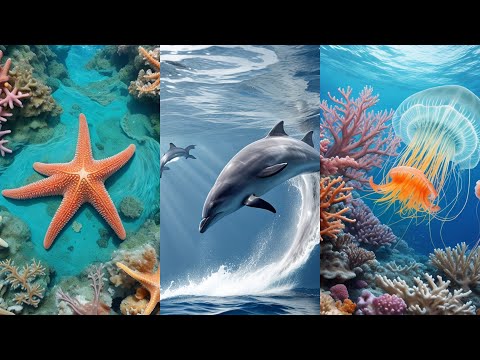 Look at the Deep Blue : Discovering Sea Animals