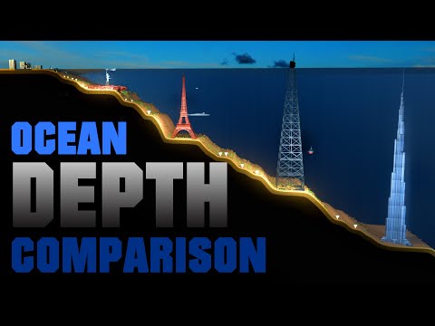 Ocean DEPTH Comparison 🌊 (3D Animation) – Ocean