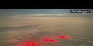 Mysterious red glow seen above Pacific Ocean – Ocean