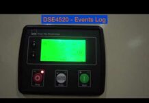 Deep Sea Electronics DSE4520 MKII Control Panel Tutorial – Events Log on @FGWilsonGenerators Generators! – Ocean
