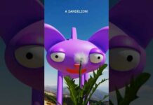 OH, LOOK! A DANDELION! (Animation Meme) @the_1_2 #funny #cats #animation #meme – Cats