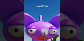 OH, LOOK! A DANDELION! (Animation Meme) @the_1_2 #funny #cats #animation #meme – Cats